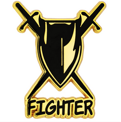 Fine Art Class Pins: FIGHTER